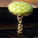 Bezel Setting Fabric Button..