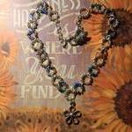 Silver Link Necklace Multi ..