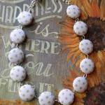 Fabric Button Bezel Setting..