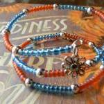Glass Beaded Wrap Around Br..