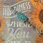Pottery Ceramic Beaded Brac..