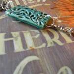 Pottery Ceramic Beaded Brac..