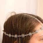 Swarovski Crystal/Silver Fl..