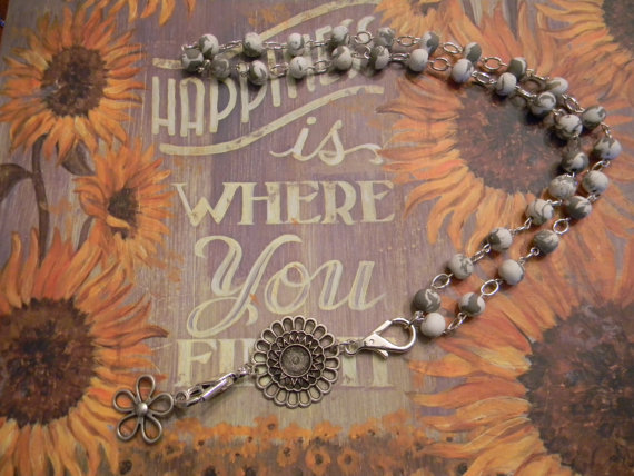 Polymer Clay Lanyard/NecklaceFrom siljewel